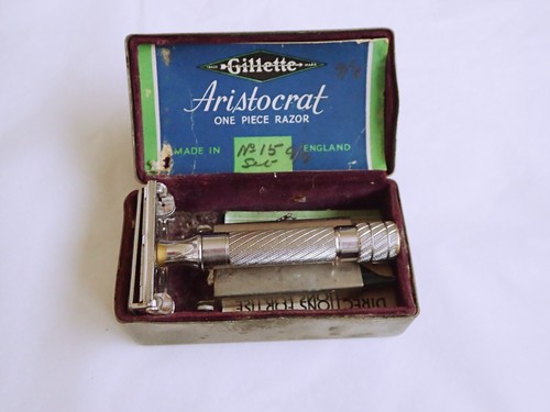 Vintage gillette aristocrat - vintage,