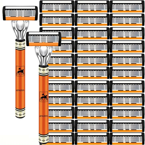 Layers safety razor - 6-layers, set