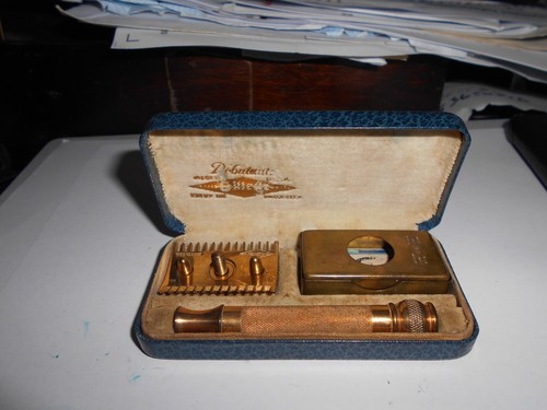 Vintage gillette gold tone - vintage, 3