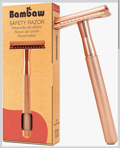 Bambaw safety razor closed - safety,