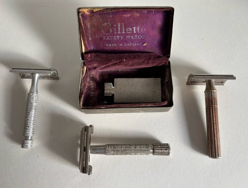 Job lot vintage gillette - job, 3