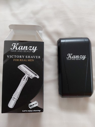 Kanzy safety razor box with - in,