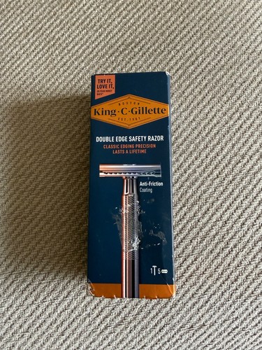 King gillette double edge - gillette,