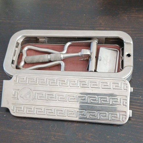 Vintage safety razor shaving - razor,