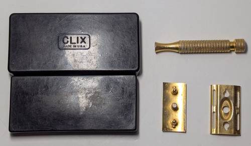 Vintage clix safety razor and - vintage,