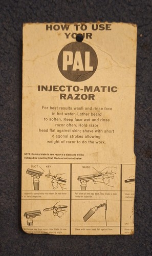 Pal injecto matic vintage - injecto-matic,