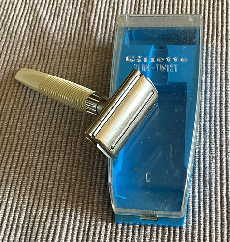 Gillette slim twist safety - slim,