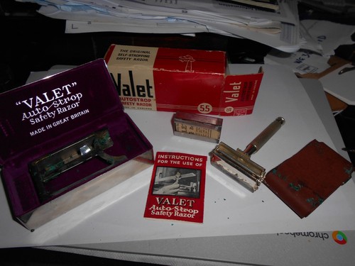 Valet auto strop safety razor - valet,