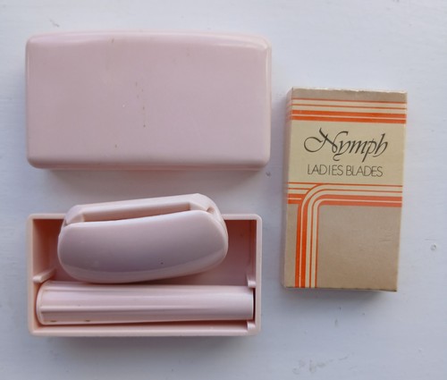 Vintage ladies nymph razor set - ladies,