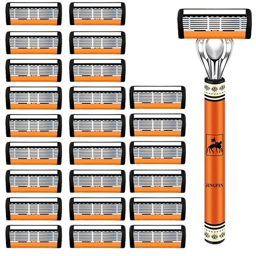 Mens blade safety razor - 6, 24