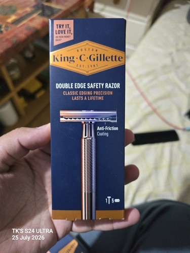 King gillette double - king,
