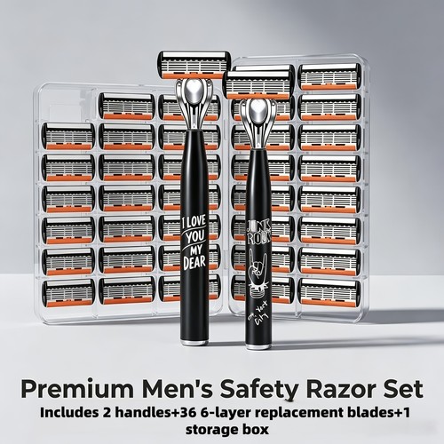 Safety razor set with - set,